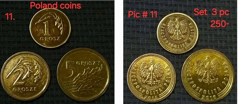 Collectable Vintage coins Sets 8