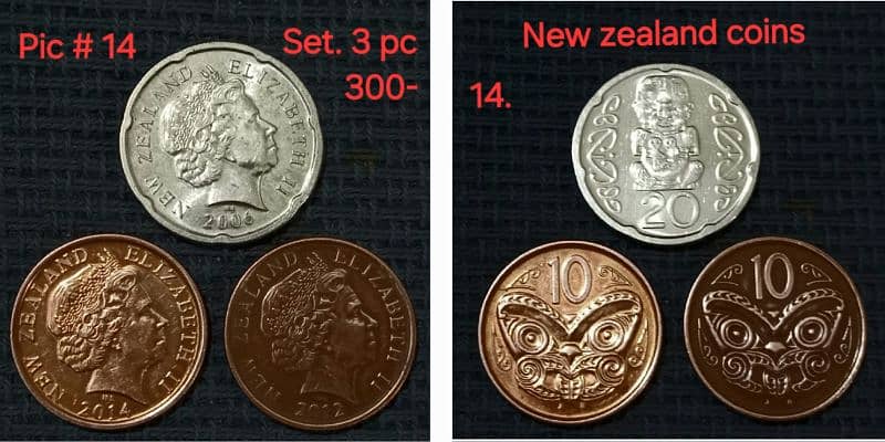 Collectable Vintage coins Sets 10