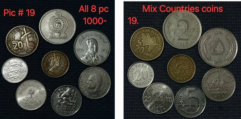 Collectable Vintage coins Sets 11