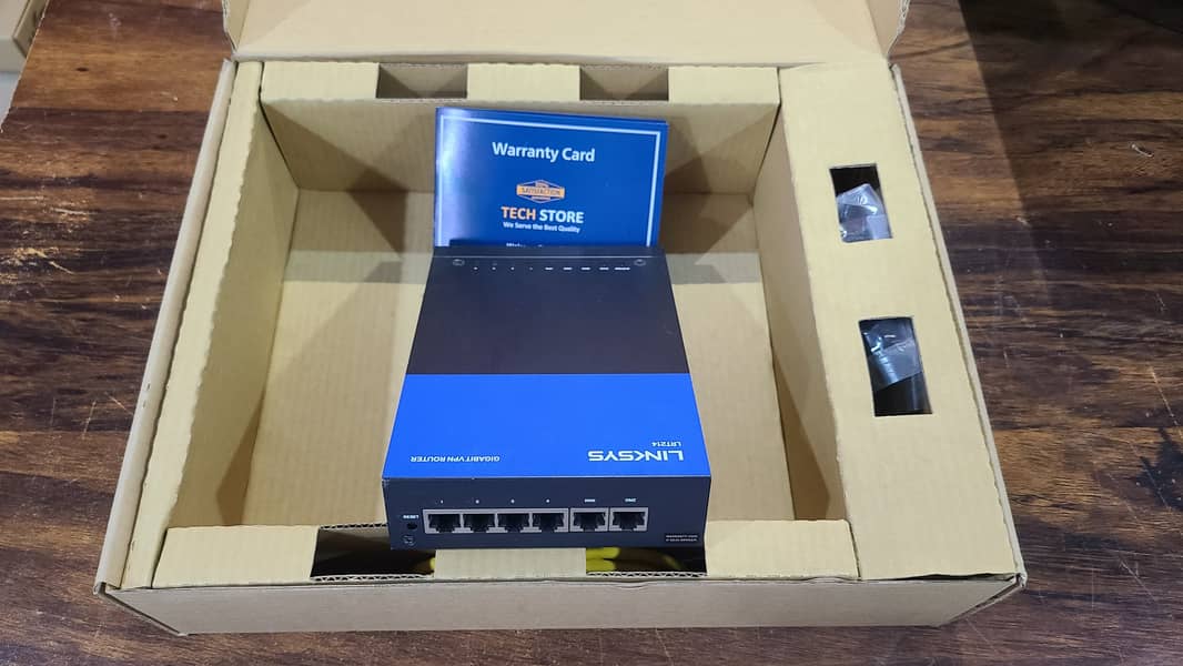 Linksys LRT214 Dual WAN Business Gigabit VPN Router (Branded Used) 9