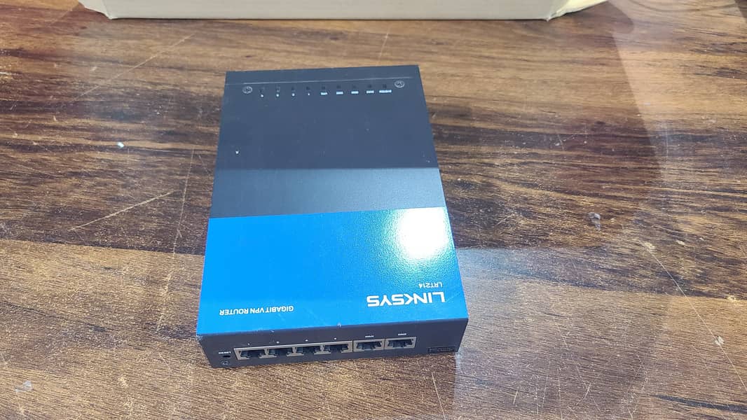 Linksys LRT214 Dual WAN Business Gigabit VPN Router (Branded Used) 12