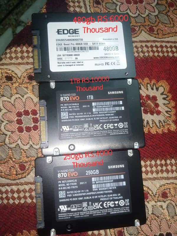 Samsung Harddisk And Nividia Graphic For Sale 1