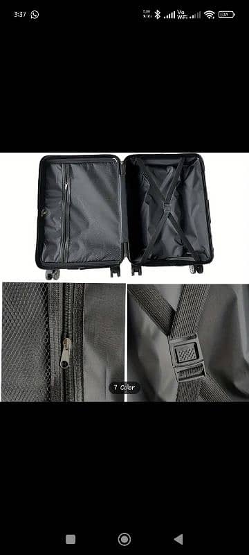 Imported Trolley Bag with Vanity 2