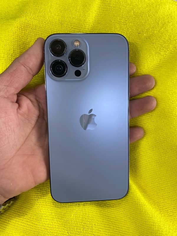 iPhone 13pro Max 1TB / non pta orgnal mobile 1024gb blue colour 3