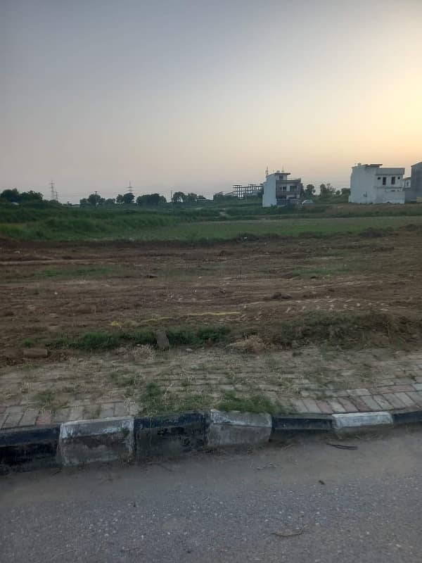 5 Marla Plot For Sale In New City Phase II Wah Cantt J Block Power Avenue 1