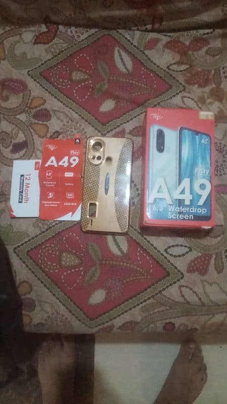 ITEL A 49 PLAY 2 32 WITH BOX OFFICIAL PTA APPROVED 1