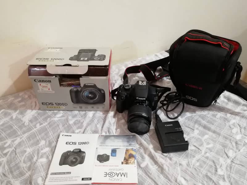 DSLR Canon 1200D with complete accessories best for Photography 10/10 8