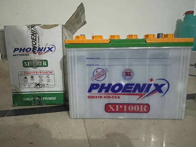 12V 100Amp 2 no. Pheonix batteries for sell 0