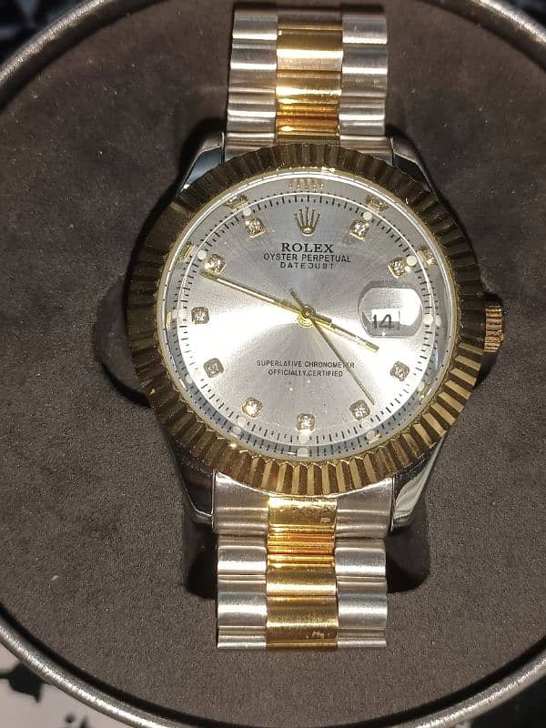 Rolex watch diaster with date 0