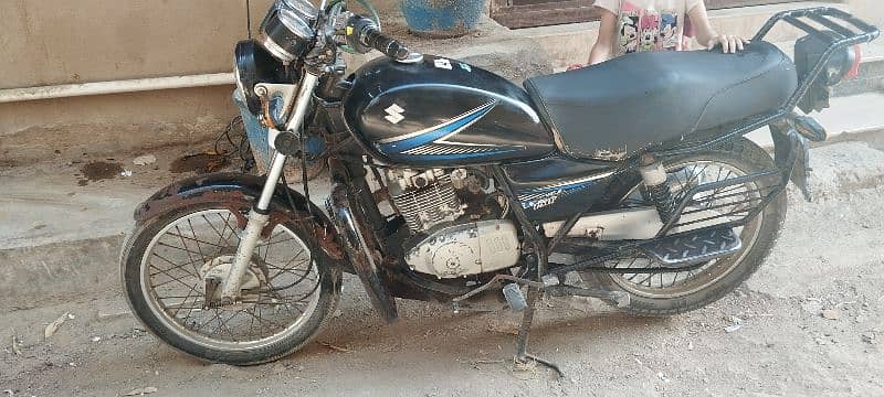 Suzuki GS 150 Model 2015 with upgrades 3