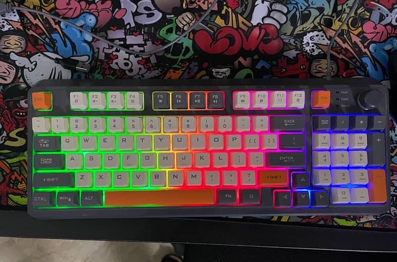 RGB Keyboard (94 Keys) – Shimmery Color 3