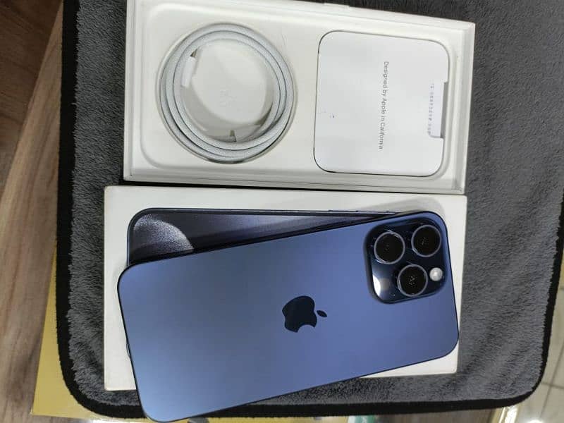 iPhone 15 pro max 256GB complete box urgent sale 0