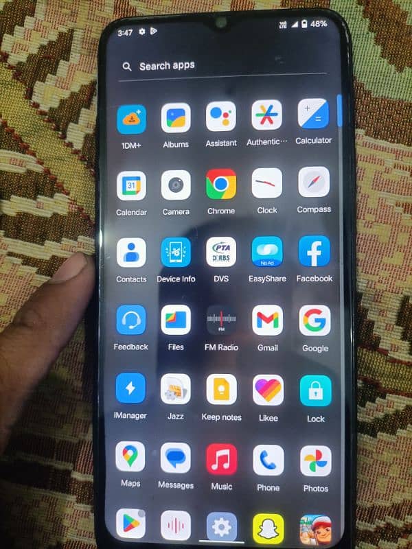 Vivo Y20 (2021) 4gbRam 64 gb memory 5ooomah battery 1