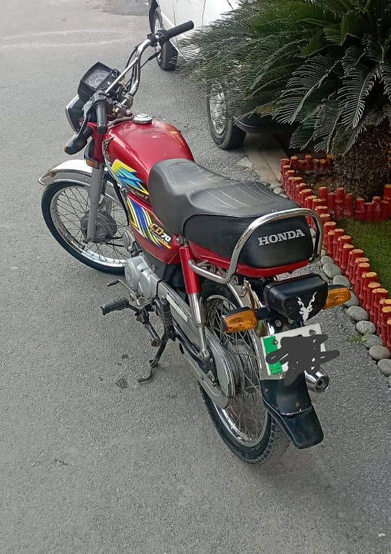 Honda cd 70 Model 2021 just like brand new 5