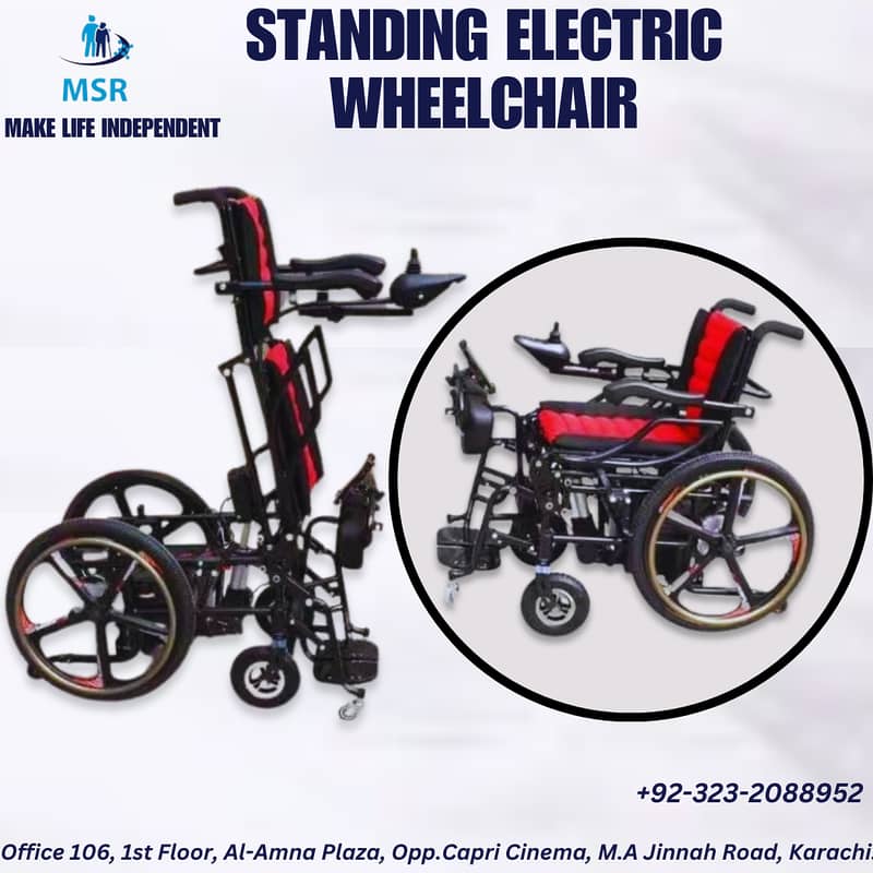 Wheelchairs and Electric Wheelchairs in Pakistan 5