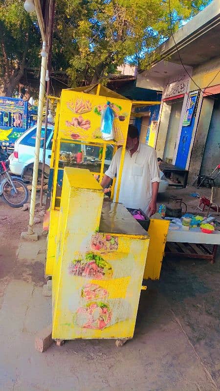 Fast Food Counter frayer Shawarma Machine 3