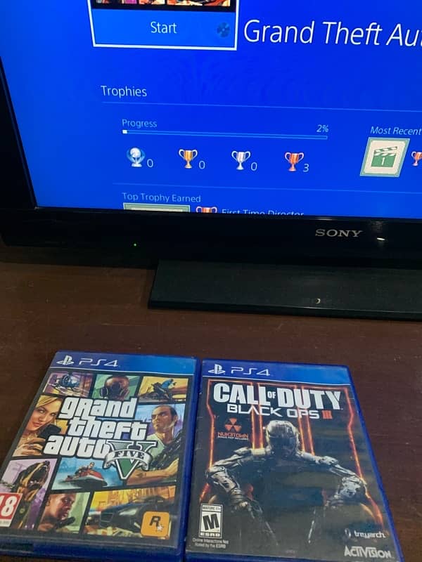 Cod Black Ops 3 & GTA 5 ( PS4 ) 3