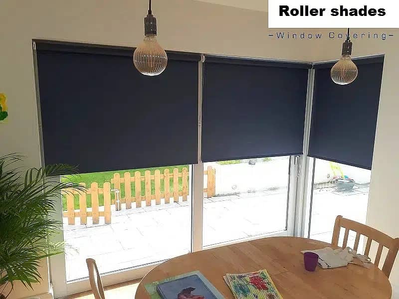 Window blinds for bedroom and kitchen-wood floor-vinyl floor-walpaper/ 6