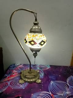 mosaic Turkish table lamp