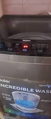 12 kg Automatic HAIER for sale with warranty 8 years scratch less 1