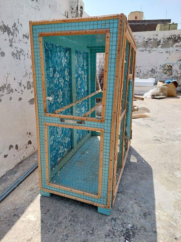 Wooden Cage for Birds 4