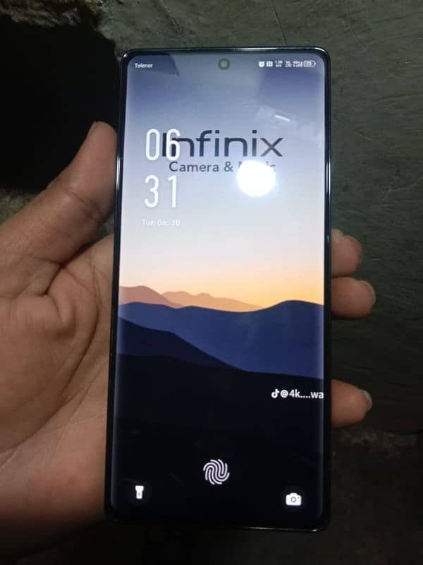 infinix note 40 lush condition 10 months warranty 0