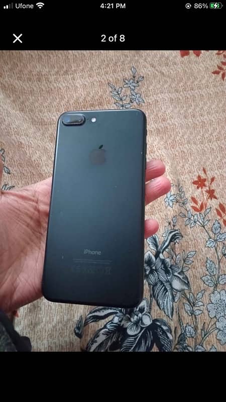 iphone 7plus 128 gb jet black pta approved 1