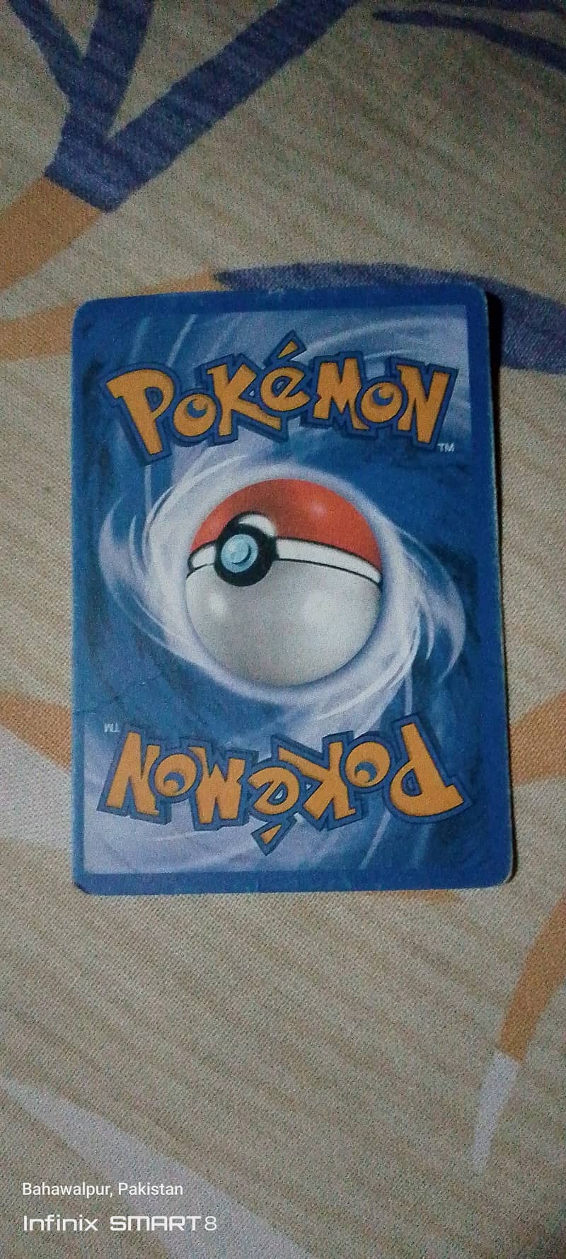 Colour changing pokemon card 0