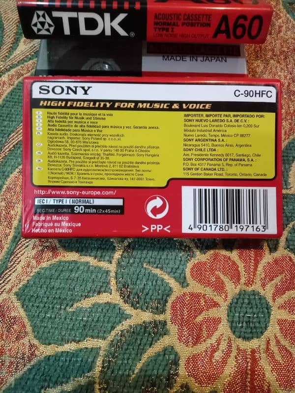 Audio & Video Cassette 12