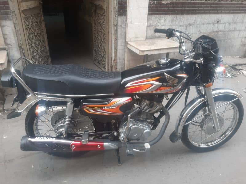 honda cg125 black color 13