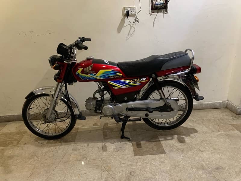 Honda CD 70 Call 03029636017 good condition argent sale 1