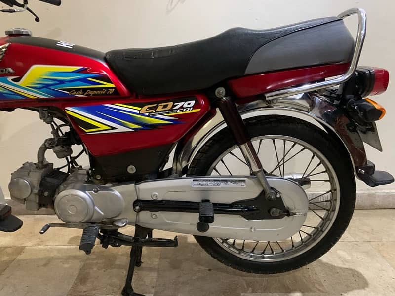 Honda CD 70 Call 03029636017 good condition argent sale 3