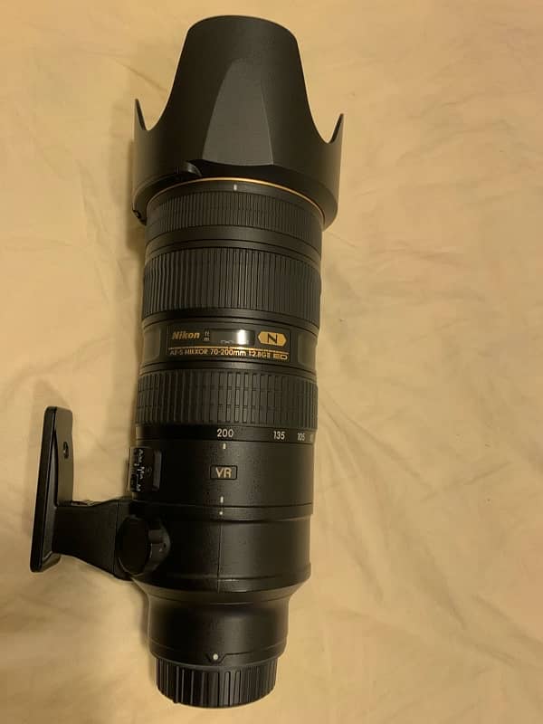 Nikon 70-200mm f2.8 gii ed vrii lens 0