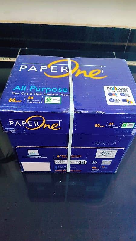 Paper  Brand: PaperOne All Purpose size: A4m 1