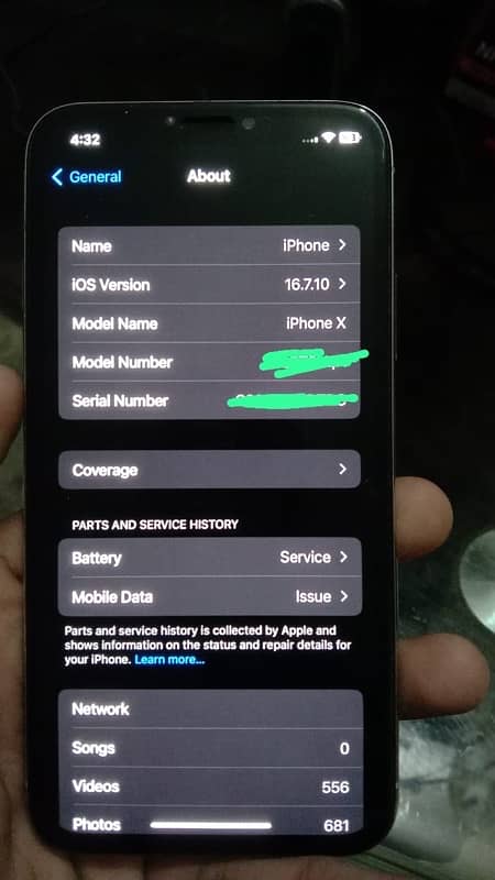 i phone x non pta 10/10 condition 3