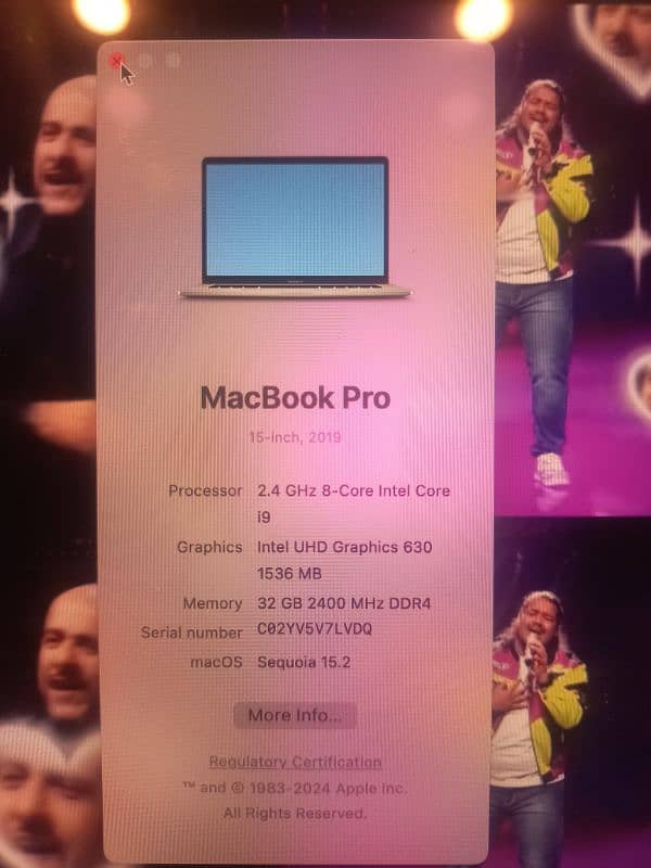 Macbook pro 2019 15.4 inch,i9, 32gb ram, 512gb ssd. imported from USA. 3