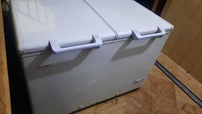 Haier deep freezer and fridge 2