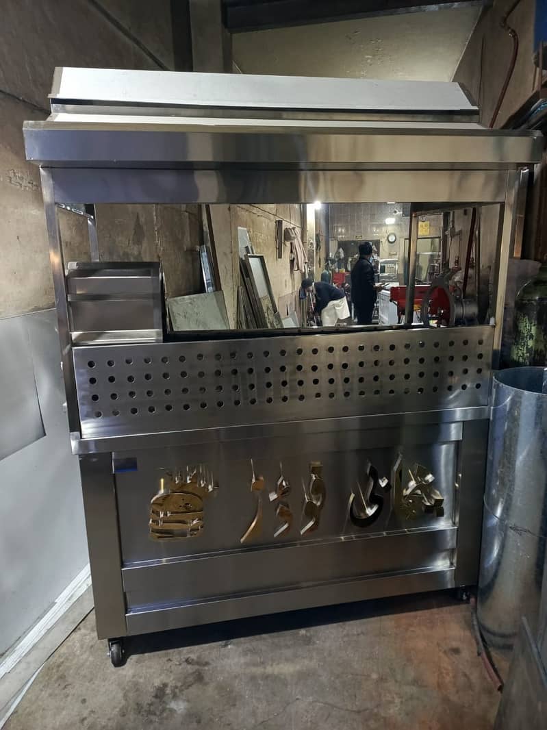 shawarma counter ss Food grade A1 quality 201 great fryer 16 litre 2