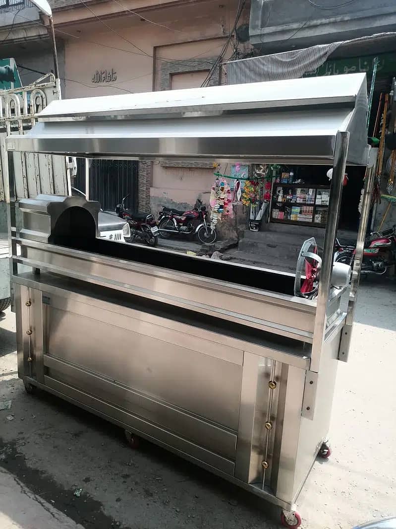 shawarma counter ss Food grade A1 quality 201 great fryer 16 litre 7