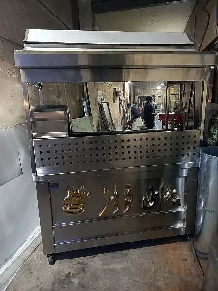 shawarma counter ss Food grade A1 quality 201 great fryer 16 litre 13