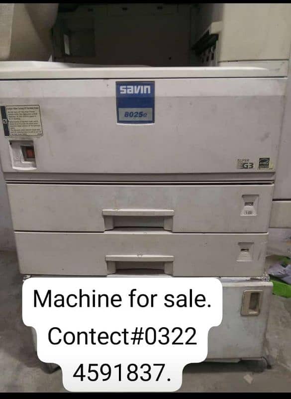 photo copy mechine in good condition contect # 03224591837 2