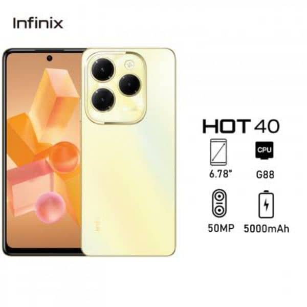 Infinix Hot 40 8+8 / 256 1