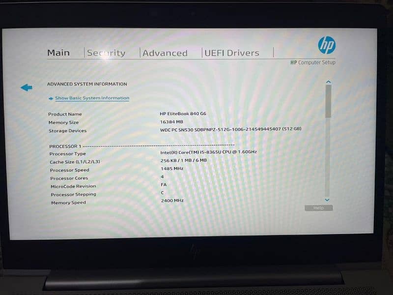 Hp Elite Book 840 G6 Touch Screen 6