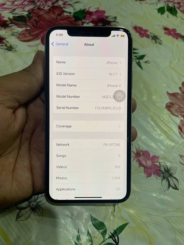 Iphone x 64 gb Non pta Factory unlocked 4