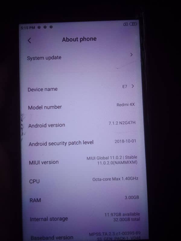 Redmi 4x 3