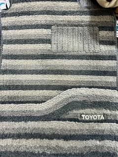 toyota corolla (indus) 1994-2001 very rare car floor mat (original )