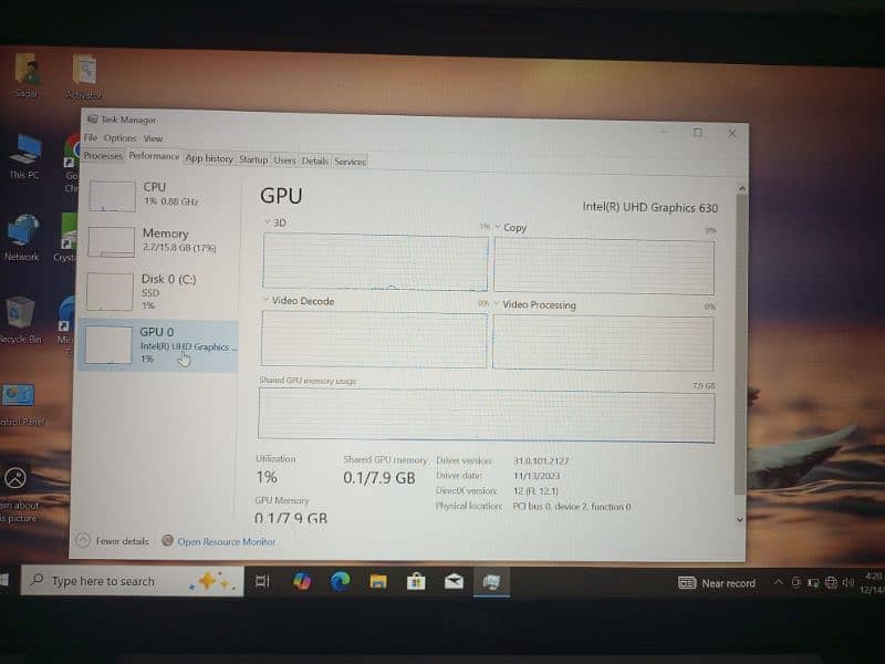 Dell Latitude 5401 i5 9th Gen 7