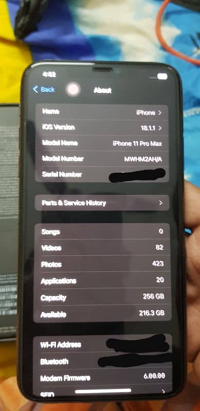 Iphone 11 Pro Max 256GB Non Pta Factory Unlocked 5