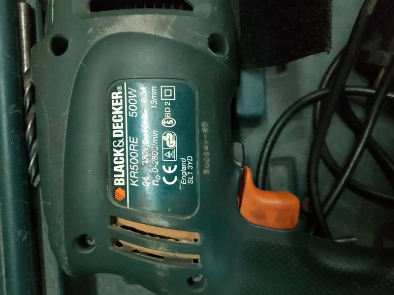 Urgent Sale Black Decker drill machine 2