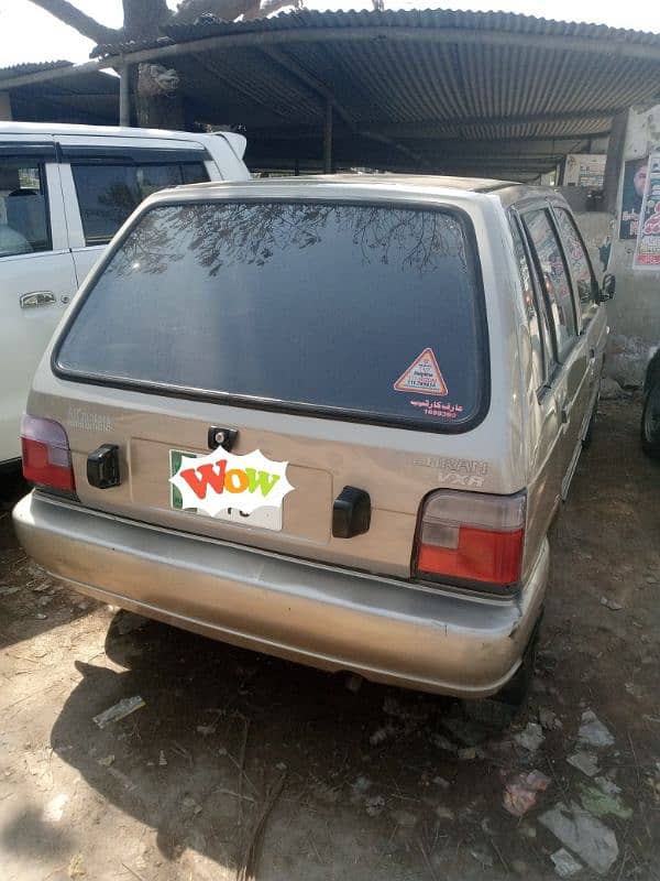 Suzuki Mehran VXR 2018 in Muzaffargarh city 2